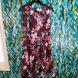 Calvin Klein Floral Dress Size 6